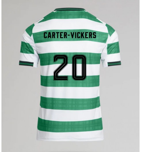 Celtic Cameron Carter-Vickers #20 Hjemmedrakt 2025-26 Korte ermer Celtic Cameron Carter-Vickers #20 Hjemmedrakt 2025-26 Korte ermer